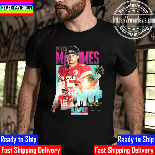 Kansas City Chiefs Super Bowl LVII MVP Patrick Mahomes Signature Unisex T-Shirt