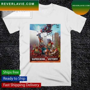 Kansas City Chiefs Super Bowl Victory poster T-shirt