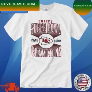 Kansas City Chiefs WEAR by Erin Andrews Super Bowl LVII Champions Muscle T-Shirt