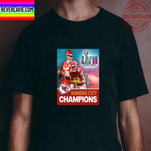 Kansas City Chiefs Winner Super Bowl LVII Champions Unisex T-Shirt