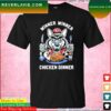 Kansas City Chiefs Winner Winner Chicken Dinner 2022-2023 Super Bowl LVII Champions T-Shirt