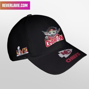 Kansas City Chiefs x Baby Yoda Super Bowl LVII 2023 Champions Cap
