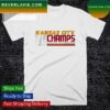 Kansas City Skyline City Of Champions Super Bowl Champions World Series Champions MLS Cup Champions T-shirt