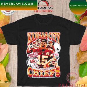 Kansas City Super Bowl LVII Champions Chiefs T-shirt