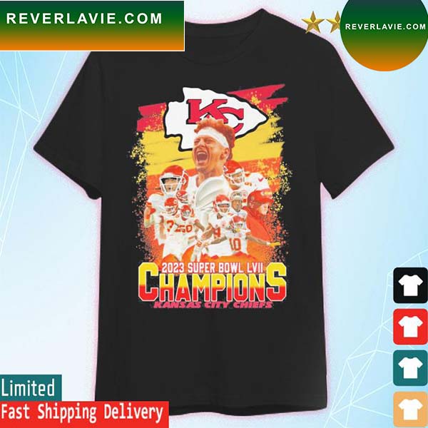 Kansas City football 2023 Super Bowl LVII Champions matchup cup T-shirt Kansas City football 2023 Super Bowl LVII Champions matchup cup T-shirt