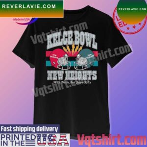 Kelce Bowl 2023 New Heights with Travis and Jason Kelce T-shirt