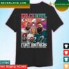 Kansas City Chiefs vs Philadelphia Eagles showing live 2023 T-shirt