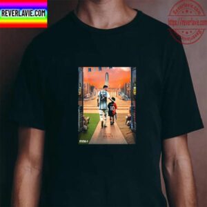 Lionel Messi And Son Is The Best FIFA Mens Player Award 2022 Unisex T-Shirt