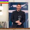 Lionel Messi Take Home The Best FIFA Mens Player Award 2022 Home Decor Poster Canvas