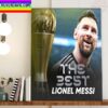 Lionel Scaloni Is The Best FIFA Mens Coach 2022 Home Decor Poster Canvas