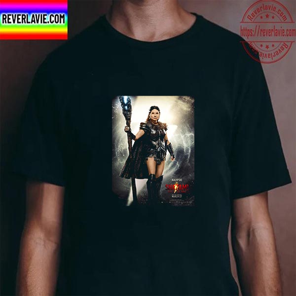 Lucy Liu As Kalypso In Shazam Fury Of The Gods Unisex T-Shirt Lucy Liu As Kalypso In Shazam Fury Of The Gods Unisex T-Shirt