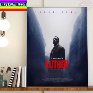 Luther Official Poster The Fallen Sun Home Decor Poster Canvas