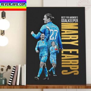 Mary Earps Winner Best FIFA Womens Goalkeeper For 2022 Home Decor Poster Canvas