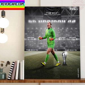 Mary Earps Wins The Best FIFA Womens Goalkeeper 2022 Home Decor Poster Canvas