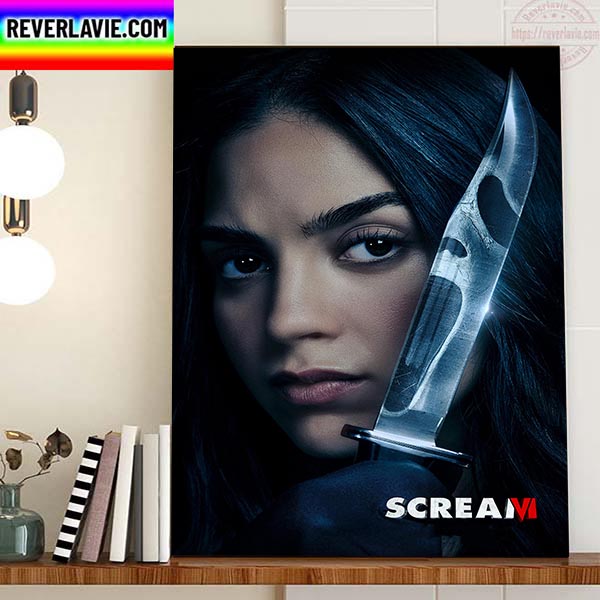 Melissa Barrera As Sam Carpenter In The Scream VI Movie Home Decor Poster Canvas Melissa Barrera As Sam Carpenter In The Scream VI Movie Home Decor Poster Canvas