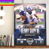 Houston Gamblers In The 2023 USFL College Draft Select TE Brady Russell From Colorado Home Decor Poster Canvas