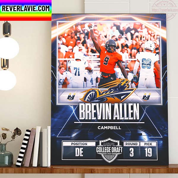 Memphis Showboats In The 2023 USFL College Draft Select DE Brevin Allen Home Decor Poster Canvas Memphis Showboats In The 2023 USFL College Draft Select DE Brevin Allen Home Decor Poster Canvas