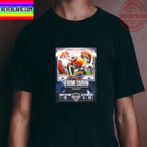 Memphis Showboats In The 2023 USFL College Draft Select Jerome Carvin From Tennessee Unisex T-Shirt