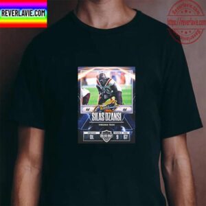 Memphis Showboats In The 2023 USFL College Draft Select OL Silas Dzansi Unisex T-Shirt
