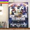 Michigan Panthers In The 2023 USFL College Draft Select DE Andrew Farmer II Home Decor Poster Canvas