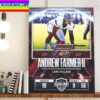 Memphis Showboats In The 2023 USFL College Draft Select Trea Shropshire Home Decor Poster Canvas