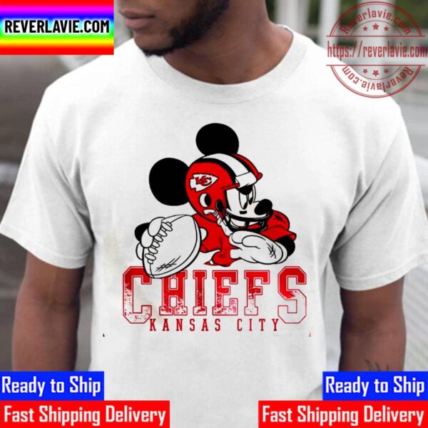 Mickey Mouse x Kansas City Chiefs Are 2023 Super Bowl LVII Champions Unisex T-Shirt