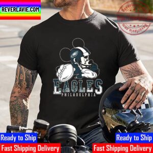 Mickey Mouse x Philadelphia Eagles Champions Super Bowl LVII 2023 Unisex T-Shirt