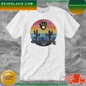 Milwaukee Brewers Tiny Turnip Toddler 2023 Spring Training T-shirt