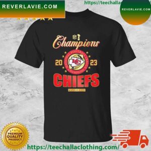 NFL Champions 2023 Kansas City Chiefs Super Bowl LVII T-shirt