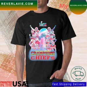 NFL Kansas City Chiefs Helmet Super Bowl LVII T-Shirt