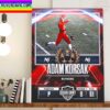 New Jersey Generals In The 2023 USFL College Draft Select Adrian Martinez From Kansas State Home Decor Poster Canvas
