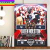 New Jersey Generals In The 2023 USFL College Draft Select LS Nick Zecchino Home Decor Poster Canvas