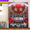 New Jersey Generals In The 2023 USFL College Draft Select RB Jalen Holston Home Decor Poster Canvas