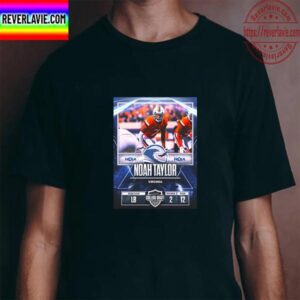 New Orleans Breakers In The 2023 USFL College Draft Select LB Noah Taylor From Virginia Football Unisex T-Shirt