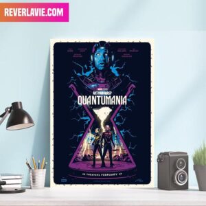 New Poster For The Upcoming Marvel Studios Ant Man And The Wasp Quantumania Decor Poster-Canvas