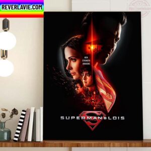 New Superman And Lois Season 3 Official Poster Home Decor Poster Canvas