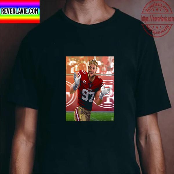 Nick Bosa Is 2022 NFL Defensive Player Of The Year Unisex T-Shirt Nick Bosa Is 2022 NFL Defensive Player Of The Year Unisex T-Shirt