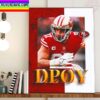 Geno Smith Is 2022 NFL Comeback Player Of The Year Home Decor Poster Canvas