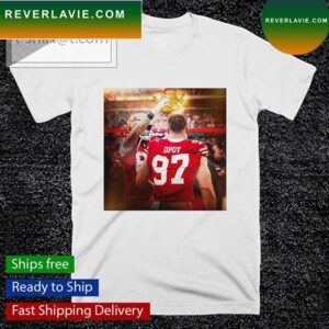 Nick Bosa crowned him poster T-shirt