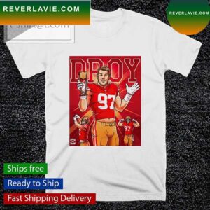 Nick Bosa takes home Dpoy poster T-shirt