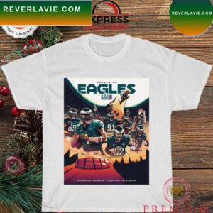 Official Chiefs Vs Eagles Super Bowl LVII Glendale Arizona FEB 12th 2023 T-Shirt