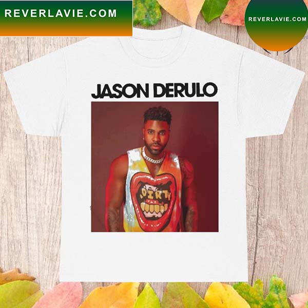 Official Jason derulo design portrait T-shirt Official Jason derulo design portrait T-shirt