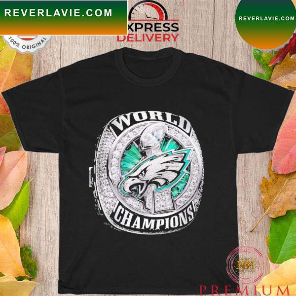 Official Ring Philadelphia Eagles won super Bowl LVII Champions T-shirt Official Ring Philadelphia Eagles won super Bowl LVII Champions T-shirt