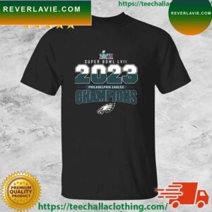 Official Super Bowl LVII 2023 Philadelphia Eagles Champions T-shirt