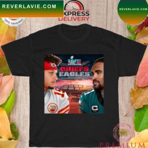 Patrick Chiefs vs Hurts eagles feb 12 T-shirt