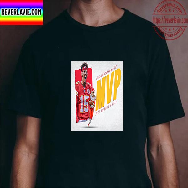 Patrick Mahomes II Wins 2nd NFL MVP Title In His Career Unisex T-Shirt Patrick Mahomes II Wins 2nd NFL MVP Title In His Career Unisex T-Shirt