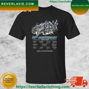 Philadelphia Eagles 90th Anniversary 1933-2023 Thank You For The Memories Signatures T-shirt