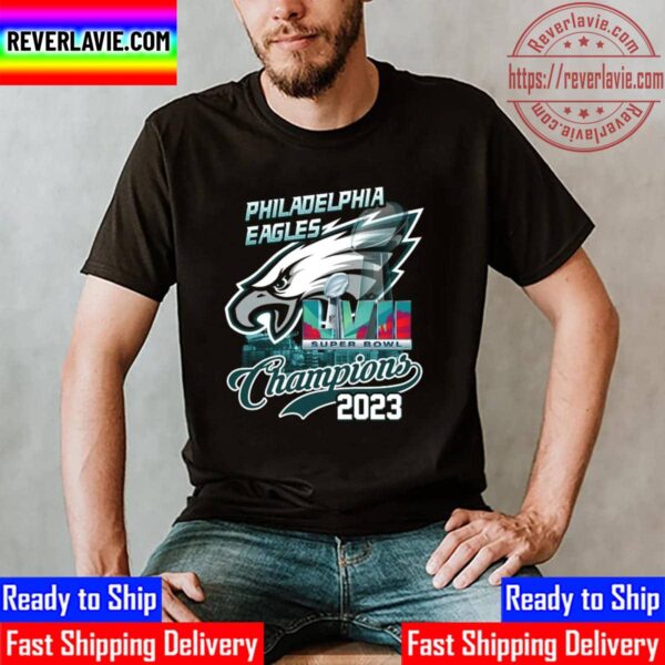 Philadelphia Eagles Champions 2023 Super Bowl LVII Champions Unisex T-Shirt