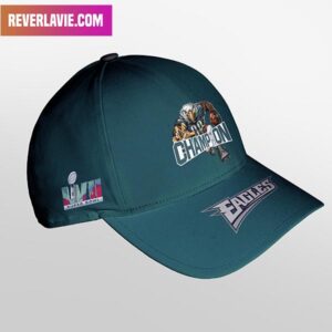 Philadelphia Eagles Mascot Congrats Winner Team Super Bowl LVII 2023 Cap