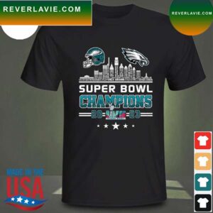 Philadelphia Eagles Super Bowl Champions 2023 Super Bowl LVII 2023 T-shirt